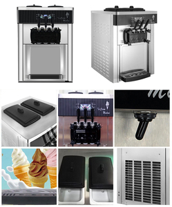 Ice Cream Maker 20-28l/h 3 hương vị thương mại tự động bảng <span class=keywords><strong>Top</strong></span> sữa chua làm mềm phục vụ máy làm kem cho doanh nghiệp giá - Product Image 5