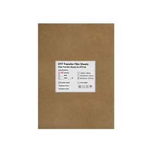 Papier DTF OCB de haute qualité, papier A4 double face, film DTF pour imprimante, film PET à froid - Product Image 2