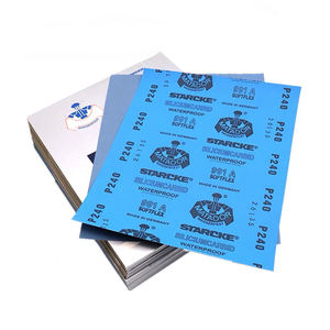 Germany MATADOR rettangolo carburo di silicio carta vetrata blu impermeabile prezzo medio basso nuovo prodotto promozione OEM personalizzabile - Product Image 5