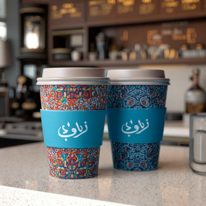 AT PACK Coffee Packaging Solution 12oz 16oz 20oz Coffee House Vasos <span class=keywords><strong>de</strong></span> <span class=keywords><strong>papel</strong></span> Taza <span class=keywords><strong>de</strong></span> café negra mate impresa personalizada con labio para café - Product Image 3