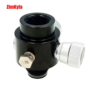 0-200psi Air & CO2 Regulator for .825"-14NGO G1/2-14 <b>Threads</b> Tank Cylinder Grinder Type - Product Image 4