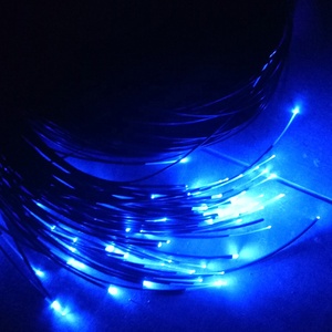 Cable de Fibra Óptica PMMA de <span class=keywords><strong>1</strong></span>.5mm Mitsubishi con Iluminación en el Extremo y Cubierta Negra para Uso en Exteriores - Product Image 2
