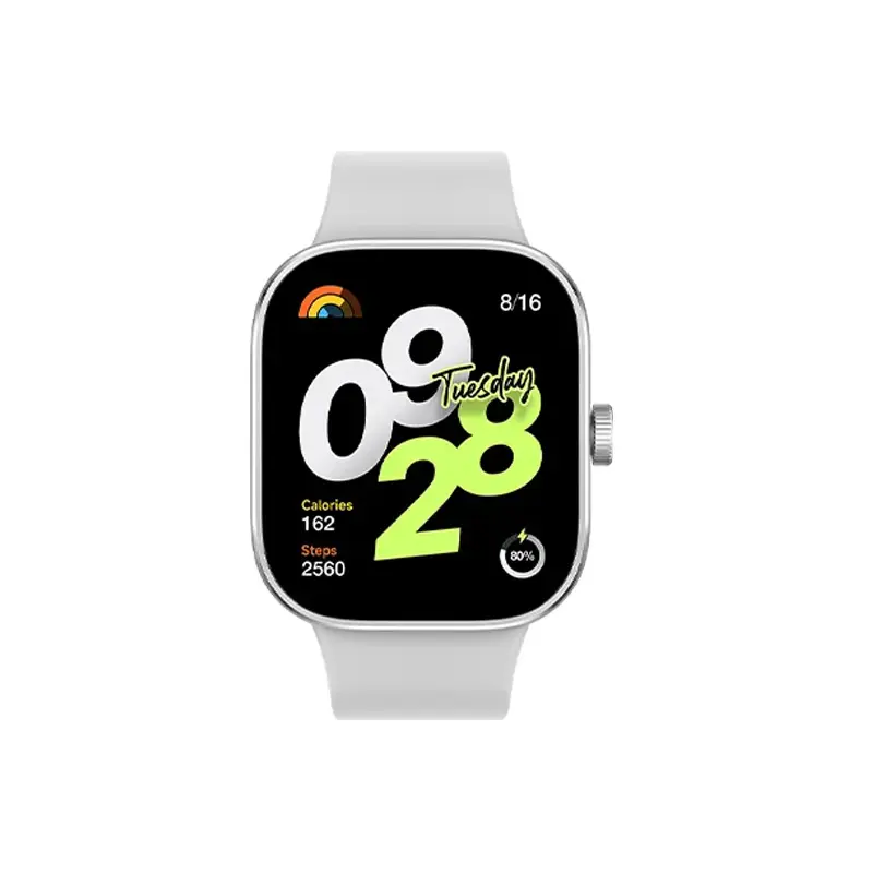 รุ่นสากล Redmi นาฬิกา 4 ขนาดใหญ่พิเศษ 1.97 ''จอแสดงผล AMOLED GPS GNSS smartwatch โทรศัพท์บลูทูธการตรวจสอบการนอนหลับอัจฉริยะ