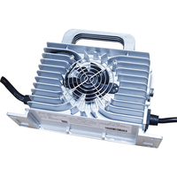 Chargeur de batterie au lithium 48 volts 25AB de haute qualité, large plage de tension d'entrée, pour chariot élévateur, chargeur de batterie durable à longue durée de vie avec CE FCC
