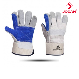 Industrial Leather Waterproof Ambidextrous Protective <b>Gloves</b> Delta Plus DS202RP Double Palm Design Heavy Duty Work Wear - Product Image 6