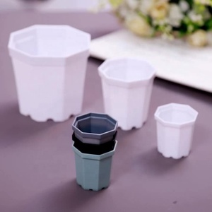 Dia.4.8 * 5cm vaso di fiori colorato min vaso di plastica per vivaio piccolo succulento e vaso di <span class=keywords><strong>Cactus</strong></span> - Product Image 1