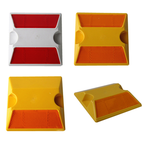 Hign Qualität langlebig Verkehrssicherheit ABS-PMMA Kunststoff Straßenstollenwarnlicht 3M reflektierende Katzenauge Straßenstollen - Product Image 2