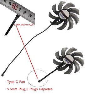 FDC10H12S9-C TH9210S2H-PAA01 GA91S2U, ventilateur de carte graphique, refroidisseur de GPU, pour Gainward GTX <span class=keywords><strong>1660</strong></span> <span class=keywords><strong>Ti</strong></span> RTX 2060 SUPER Ghost <span class=keywords><strong>OC</strong></span> - Product Image 3