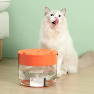 Fonte de água automática para gatos dentro, distribuidor de água ultra silencioso Pet Fountain Dog com 1 filtro de água Cat Waterer para gatos