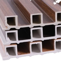 Panneau mural 3D en bois WPC moderne antistatique, vente en gros OEM