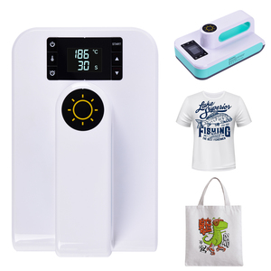Presse à chaud portable légère de 7,5 x 4,5 pouces avec impression par <span class=keywords><strong>transfert</strong></span> thermique par sublimation, contrôle facile - Product Image 1