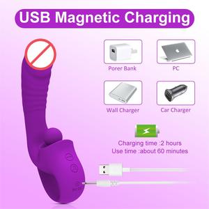 Vibrador de clítoris de 7,5 pulgadas de alta calidad, estimulación interna del punto G, juguete sexual, masturbador femenino para mujeres - Product Image 3