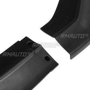 Kit de carrosserie noir mat 3 pièces pour pare-chocs avant de voiture, lèvre de spoiler, déflecteur et protection pour Subaru WRX STI 2015-2019 - Product Image 6