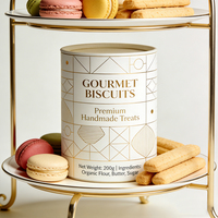 Cylindre à biscuits de qualité alimentaire, directement de l'usine |   Tube en papier personnalisé imprimé avec couvercle