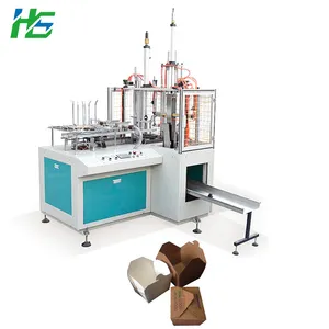 Lunch Box Forming Machine Cardboard Boxes Paper Product Making Machinery