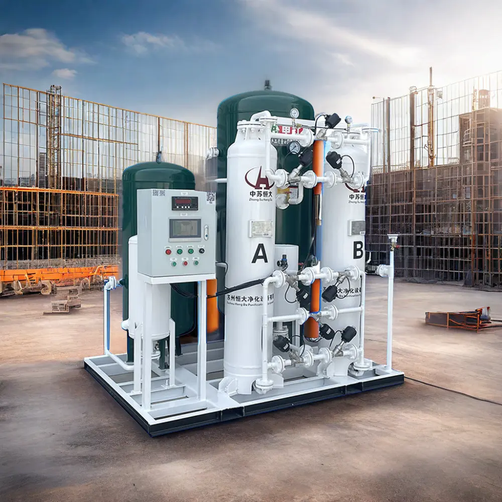 Equipo de máquina de nitrógeno PSA a gran escala para fabricantes de equipos de máquina de nitrógeno de cerveza de tratamiento térmico industrial