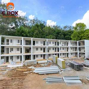 Cbox - Vivienda Modular Prefabricada al por Mayor, Desmontable, de 3 Pisos, con Paneles Sándwich, para Oficina, Hotel, Escuela, Residencia, Casa Contenedor Móvil - Product Image 6