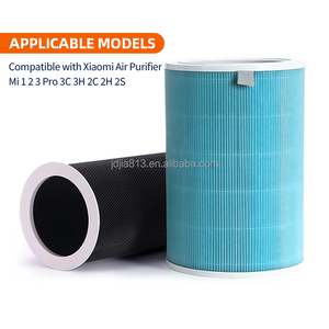 Remplacement du filtre à charbon actif et HEPA pour purificateur d'<span class=keywords><strong>air</strong></span> <span class=keywords><strong>Xiaomi</strong></span> <span class=keywords><strong>Mi</strong></span> 1 2 2C 2H 2S 3 3C <span class=keywords><strong>3H</strong></span> Pro Compatible usage domestique - Product Image 3