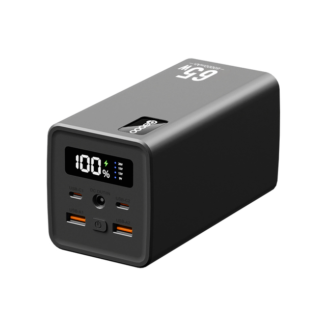 Promotional PD65W LED Display Notebook Laptop Charger 60000 Mah Double USB Portable Fast Charge DC Mobile Universal Powerbank
