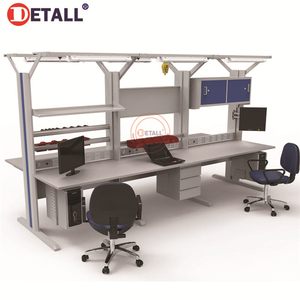 Detall đủ điều kiện điện tử máy trạm Đại Học phòng thí nghiệm bàn làm việc kỹ thuật viên bảng kỹ thuật bàn - Product Image 2