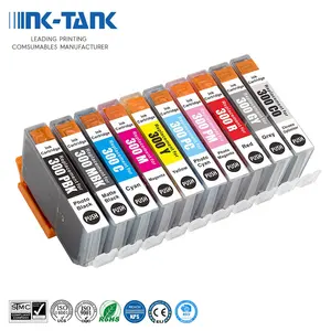 Printer Ink Cartridge 300 INK-TANK PFI 300 PFI300 PFI-300 Premium Color Compatible Inkjet Ink Cartridge For Canon ImagePROGRAF PRO-300 PRO 300 Printer
