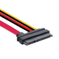 SATA Data Factory Direct SATA 7 15-poliges 22-poliges Verlängerung kabel von Stecker zu Buchse Festplatten-Daten Stromkabel Reines Kupfer