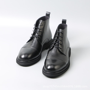 Chaussures Oxford en cuir véritable pour homme, broderie rétro, design formel et luxueux, très vendues, confortables et souples - Product Image 4