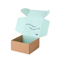 Boîtes rigides écologiques personnalisées en carton ondulé pour l'emballage de parfums, d'huiles essentielles et de bougies, impression quadricolore/flexographique