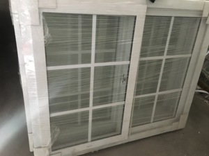 American NFRC Certificates Low E Tempered Double Glazed Single Hung Double Hung UPVC Vertical Sliding Windows - Product Image 2
