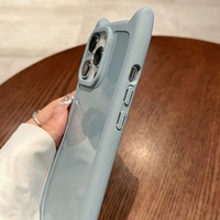 Mignonnes coques de téléphone en TPU souple Girly avec oreilles de chat pour iPhone 11 12 13 14 15 16 Pro Max Plus
