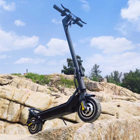 Trottinette électrique pliable tout-terrain et urbaine E4-7 à double moteur 48V 13A, 10 pouces, 150 kg, pour adulte, 1000W, mini, avec application