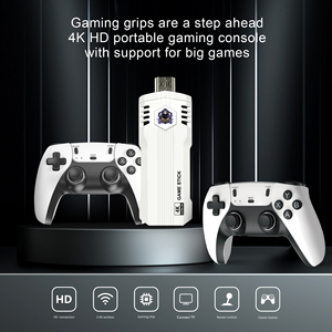 تلفزيون عائلي 64G مدمج في الألعاب عصا 2 <span class=keywords><strong>Gamepad</strong></span> 4K HD وحدة تحكم ألعاب الفيديو - Product Image 2