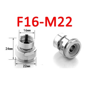 Adaptateur de Robinet de Cuisine en Laiton NPT Femelle 16mm vers Mâle 22mm pour Purificateur d'Eau, Aérateur Pivotant à 360 Degrés - Product Image 2