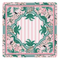 Juego de Fichas de Mahjong Florales Verdes de Lujo Moderno para Jardín, de Acrílico, con Patrón Personalizado, para Juego de Mahjong Chino y Casino