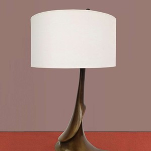 Lampe de table moderne à LED, base E26, commande par interrupteur, garantie 1 an, pour chambre à coucher, salon, canapé, éclairage décoratif - Product Image 1