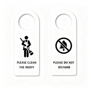 Stampa Personalizzata di Cartellini in Carta per Hotel, Cartelli Pubblicitari Promozionali, Appendiabiti per Porta, Volantini per Auto, Cartellini in <span class=keywords><strong>Cartone</strong></span> 'Non Disturbare' (DND) - Product Image 6