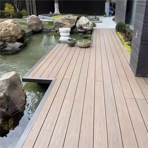 Tarima de Exterior WPC Coextruida, Anticorrosiva, Impermeable, de Segunda Generación, <span class=keywords><strong>para</strong></span> Patio y Terraza, <span class=keywords><strong>Madera</strong></span> Ecológica, Venta al Por Mayor - Product Image 4