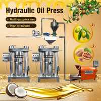 Machine à huile pressée à froid hydraulique pour la maison, pour graines de sésame, chanvre, moutarde, cacao, noix de coco, olive, avocat