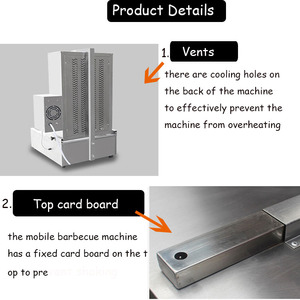 Meilleure vente Doner <span class=keywords><strong>Kebab</strong></span> Shawarma Grill automatique de qualité commerciale Machine à <span class=keywords><strong>kebab</strong></span> poulet en acier inoxydable pour les restaurants - Product Image 5