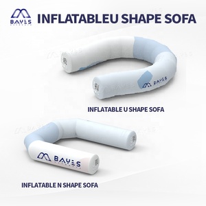 Personalizado al aire libre evento Camping Muebles de Jardín conjunto inflable playa reclinable salón sofá silla, suave aire sellado inflable n sofá - Product Image 2