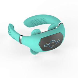 Productos de tendencia 2023 recién llegados gran oferta masaje eléctrico pulso cuello masajeador espalda 6 5 modos salud - Product Image 6