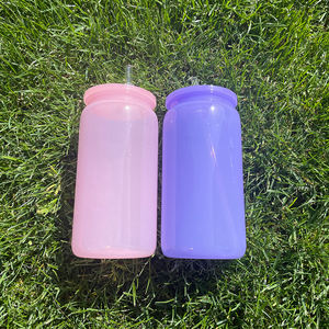 Magazzino USA può a forma di bicchieri da 16 once di plastica colorata in plastica tazza da 16oz bicchieri di plastica con coperchi pp per <span class=keywords><strong>caffè</strong></span> ghiacciato - Product Image 3