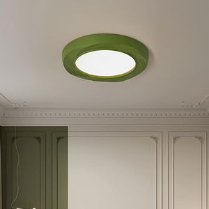 Lámpara de Techo LED de Estilo Nuevo 2023, Diseño Minimalista Nórdico Francés para Dormitorio Principal y Estudio, Respetuosa con la Vista - Product Image 5