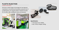 High Quality Various Customized Injection Molding Plastic Molded Mould Making Abs Pp Plastic Injection Molding Parts
