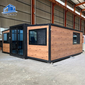 Maisons pliantes extensibles 3 chambres 40 pieds, vente en gros, prix abordable, meilleures ventes, maisons habitables personnalisées 20 pieds, cabanes prêtes à l'emploi - Product Image 1