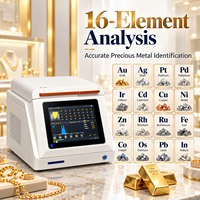 Testeur de pureté de l'or de bureau Fortune Laser, spectromètre XRF rapide pour l'analyse des métaux précieux et des déchets d'or et d'argent