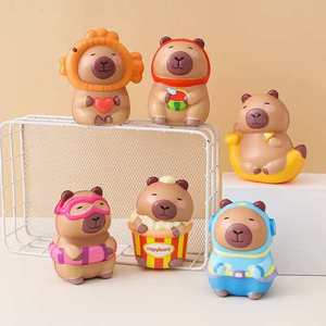 Nouveau Jouet Anti-Stress Capybara Mignon en PU à Rebond Lent, Jouet Squishy à Presser, Cadeau pour Enfants, Soulagement du Stress - Product Image 1