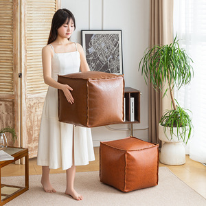 Amity fabbrica all'ingrosso sacco a sacco divano Design moderno quadrato triturato Memory Foam imbottito impermeabile interno/<span class=keywords><strong>esterno</strong></span> <span class=keywords><strong>Pouf</strong></span> per la casa - Product Image 3