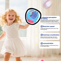 Jeu de Pêche à la Balle pour Enfants, Jouets de Sport d'Extérieur et d'Intérieur, Ensemble de Lancer et d'Attraper avec Balle Collante