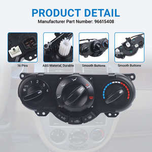 สวิตช์แผงควบคุมเครื่องปรับอากาศในรถยนต์ 96615408 สำหรับ Buick Excelle HRV - Product Image 3